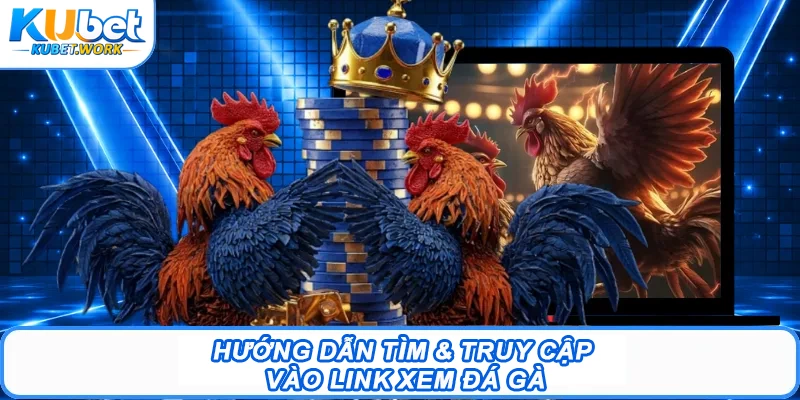 Hướng dẫn tìm & truy cập vào link xem đá gà